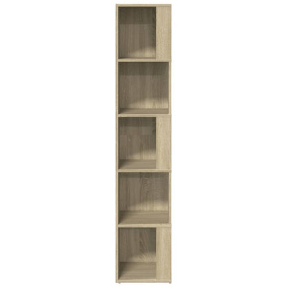 Corner Cabinet Sonoma Oak 33x33x164.5 cm Engineered Wood