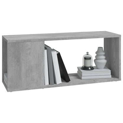 TV Cabinet Concrete Grey 80x24x32 cm Engineered Wood