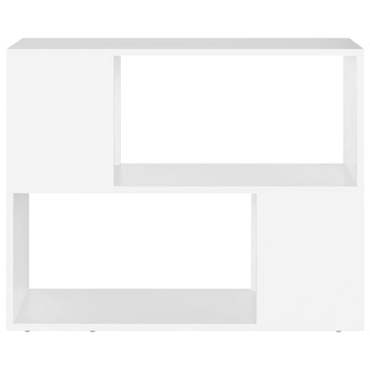 TV Cabinet White 80x24x63 cm Engineered Wood