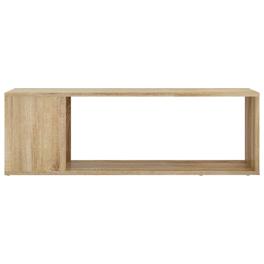 TV Cabinet Sonoma Oak 100x24x32 cm Engineered Wood