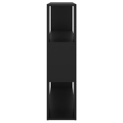 Book Cabinet Room Divider Black 100x24x94 cm