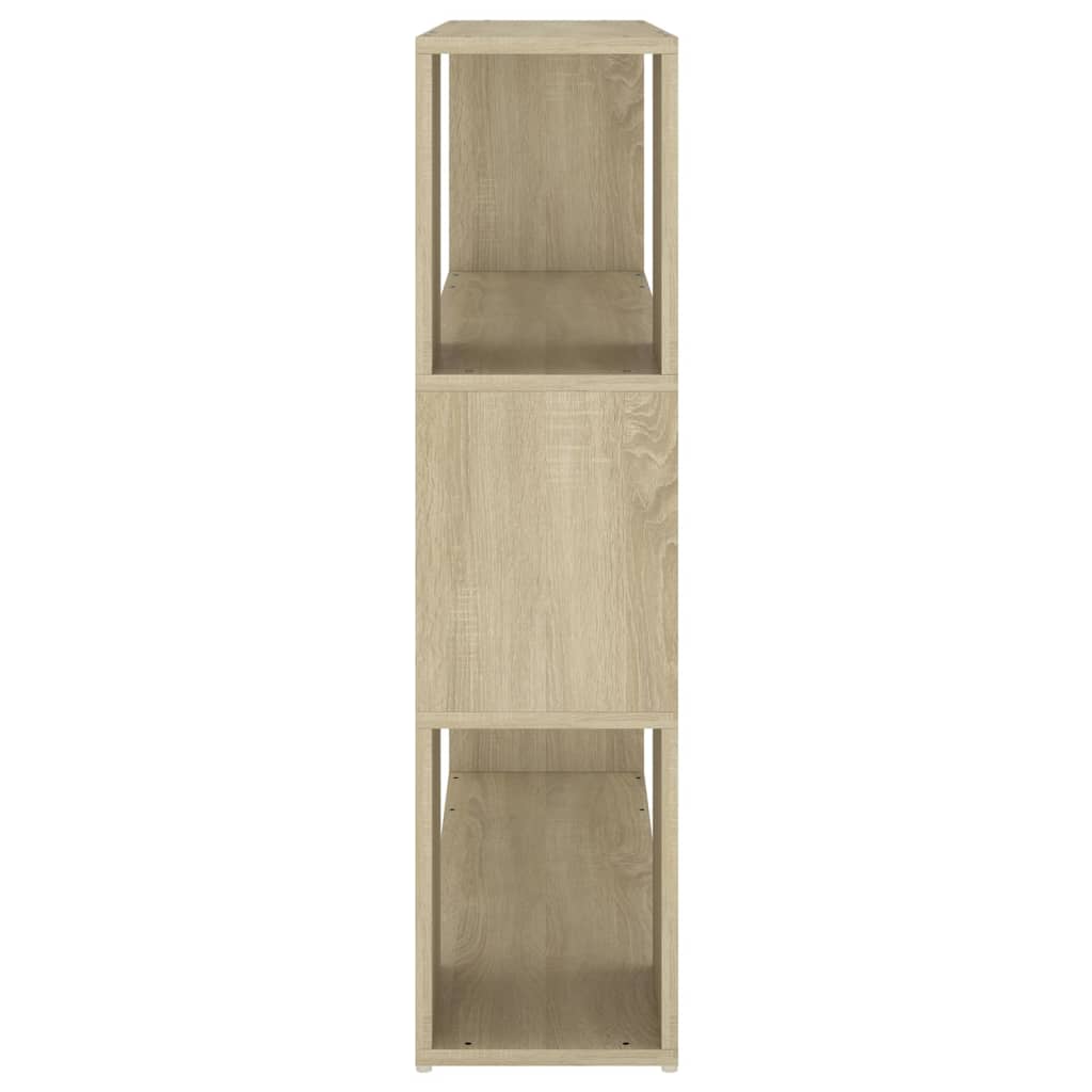 Book Cabinet Room Divider Sonoma Oak 100x24x94 cm