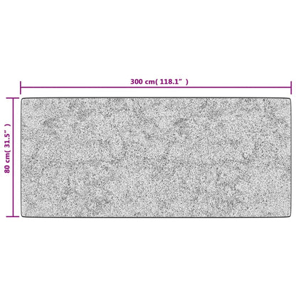 Rug Washable 80x300 cm Multicolour Anti Slip