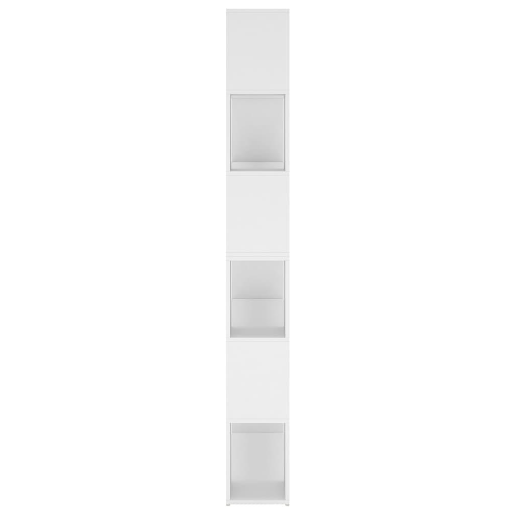 Book Cabinet Room Divider White 100x24x188 cm