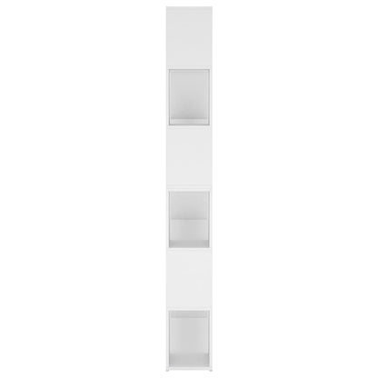 Book Cabinet Room Divider White 100x24x188 cm