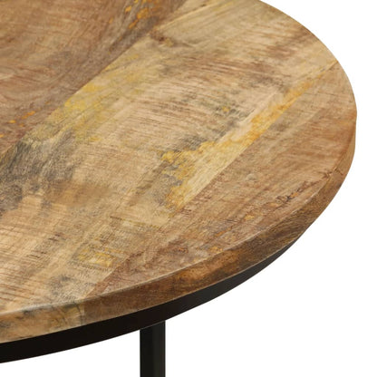Nesting Tables 3 pcs Rough Mango Wood