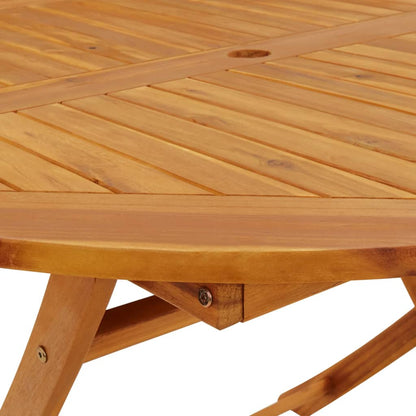 Folding Garden Table 110 cm Solid Acacia Wood