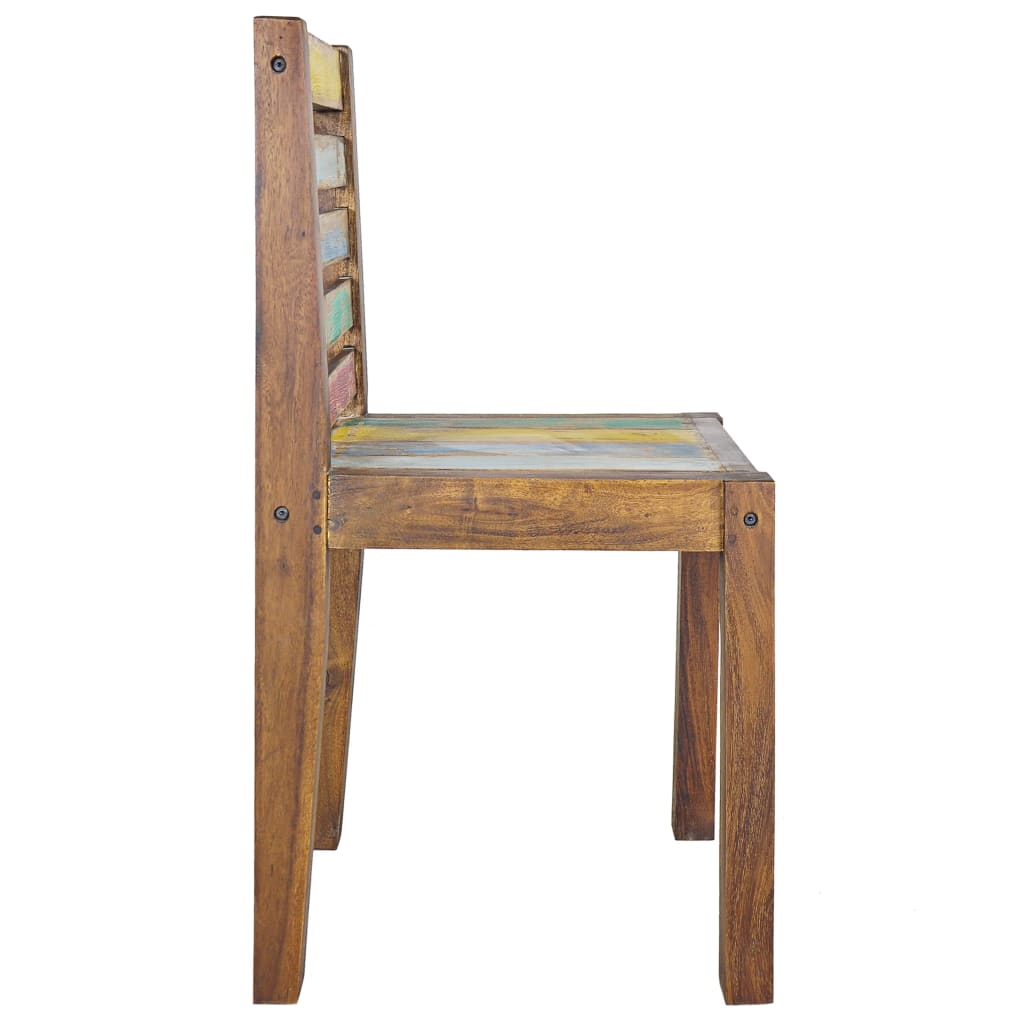 Dining Chairs 6 pcs Solid Reclaimed Wood