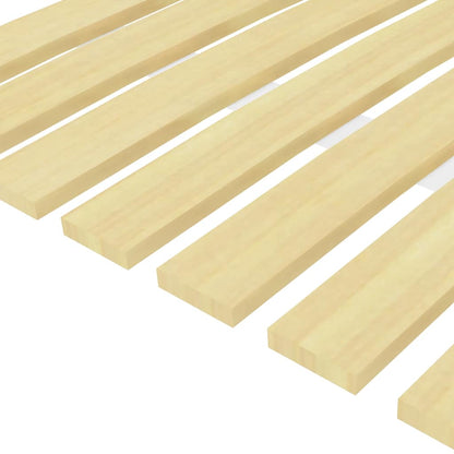 Bed Slats Replacement with 17 Slats 90x200 cm