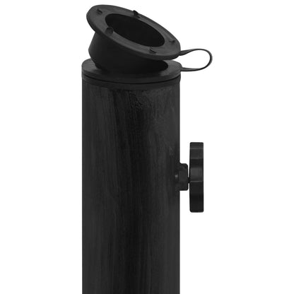 Umbrella Base Black 44x44x31 cm Cast Iron