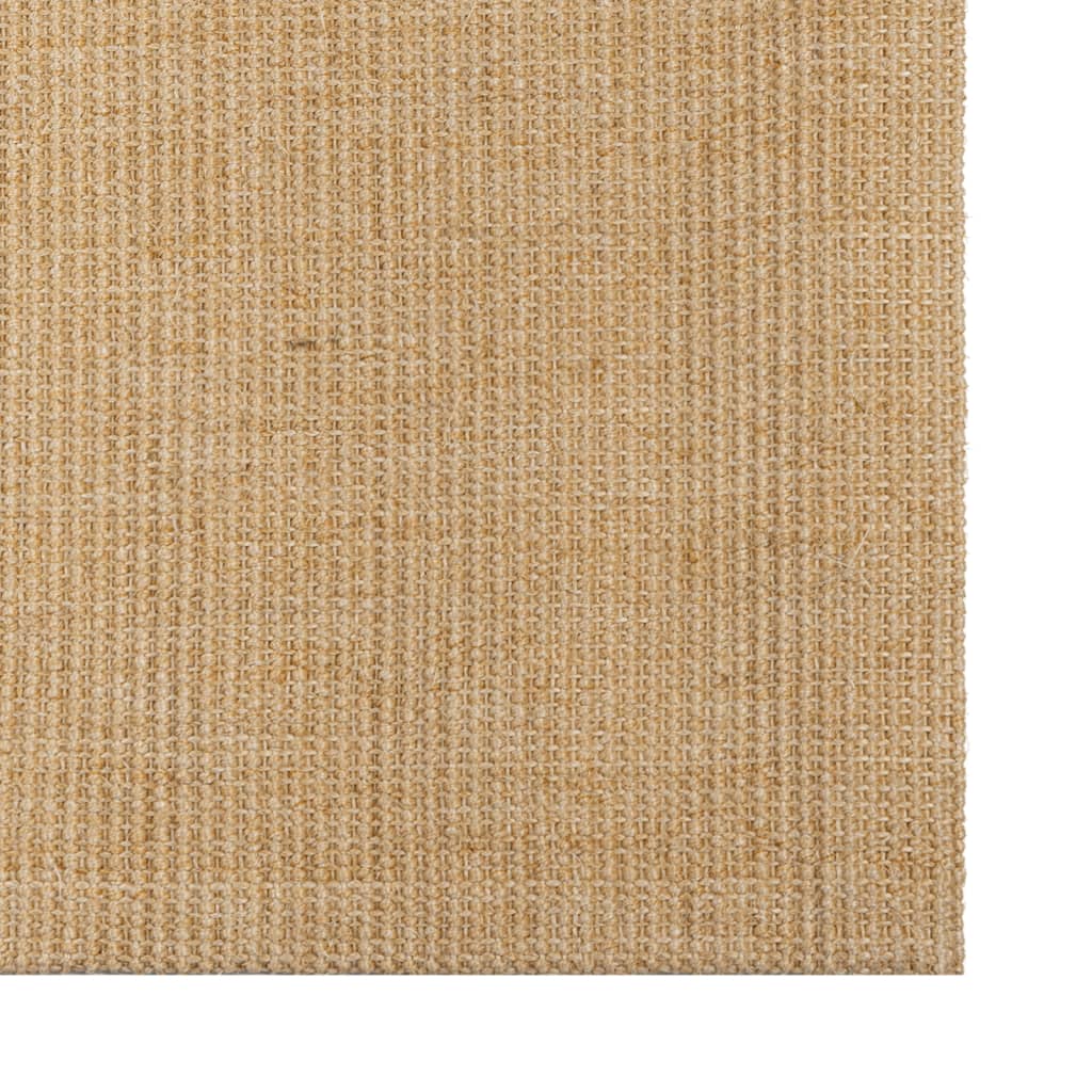 Rug Natural Sisal 100x100 cm