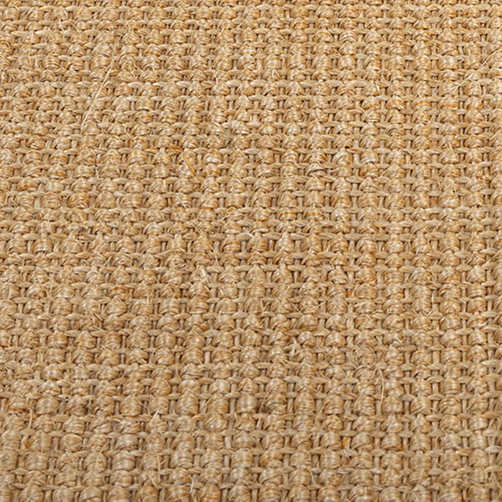 Rug Natural Sisal 100x100 cm