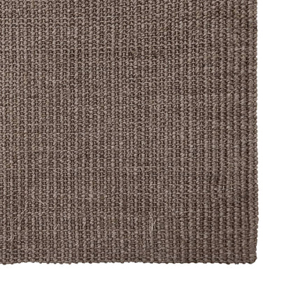 Rug Natural Sisal 66x200 cm Brown