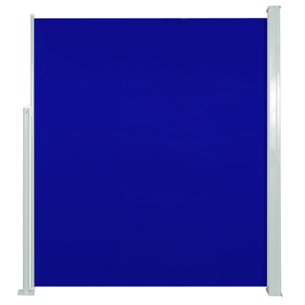 Patio Retractable Side Awning 160x300 cm Blue