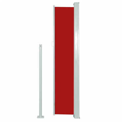 Patio Retractable Side Awning 160x300 cm Red