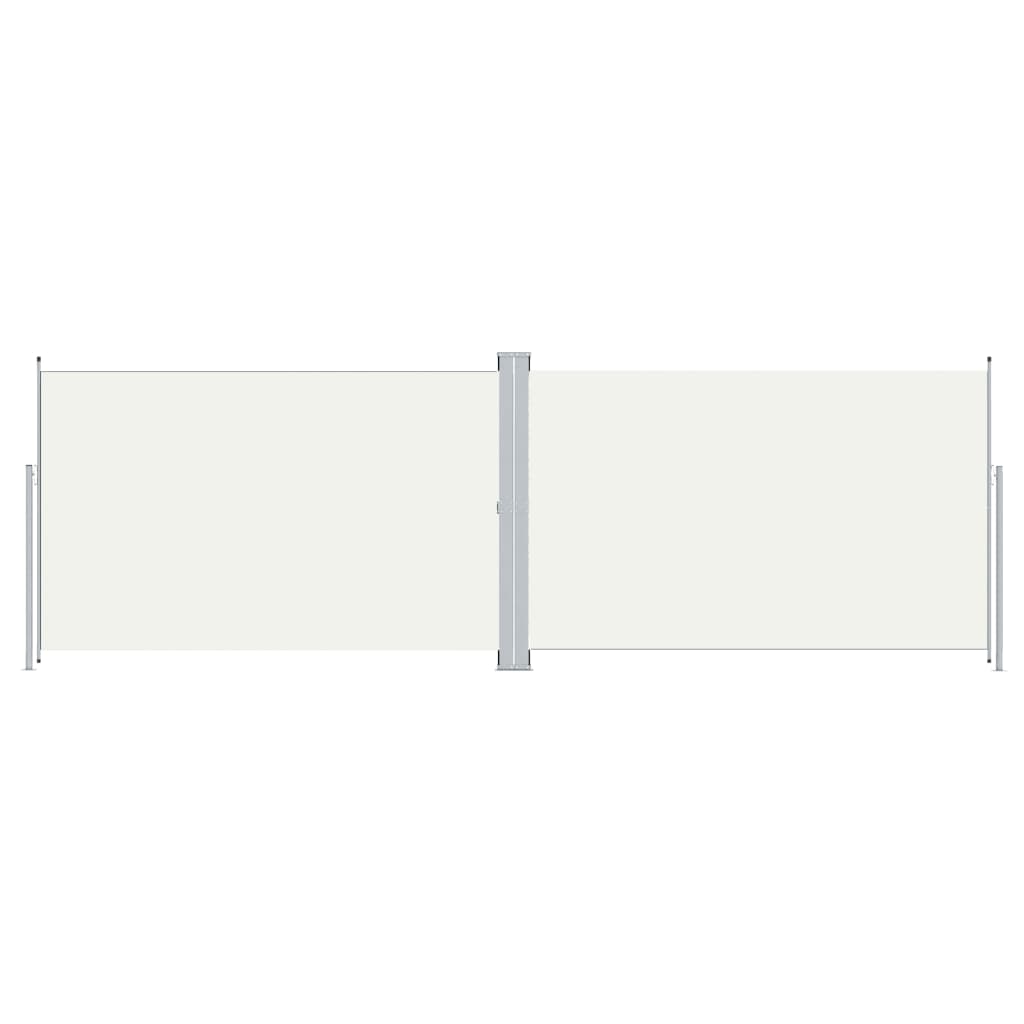 Retractable Side Awning Cream 200x600 cm