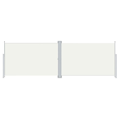 Retractable Side Awning Cream 200x600 cm