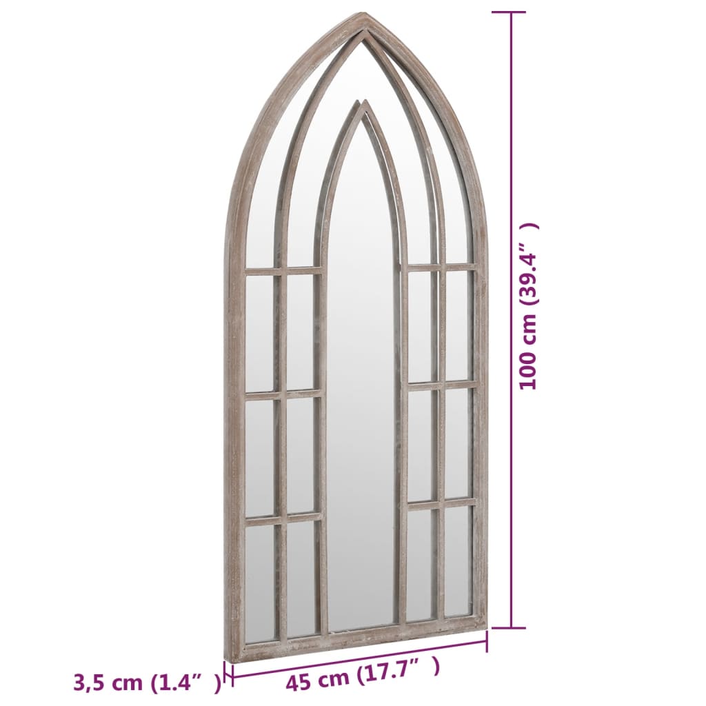 Mirror Sand 100x45 cm Iron for Indoor Use