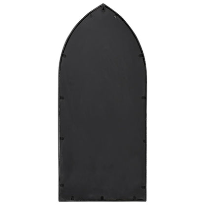 Mirror Black 100x45 cm Iron for Indoor Use