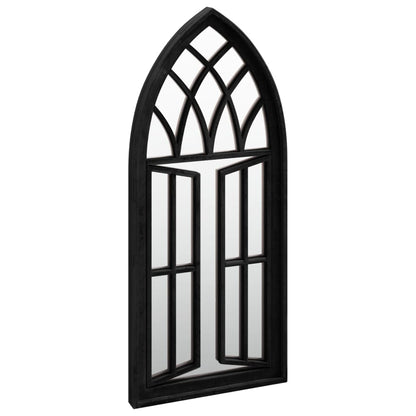 Mirror Black 70x30 cm Iron for Indoor Use