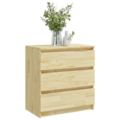 Bedside Cabinets 2 pcs 60x36x64 cm Solid Pinewood