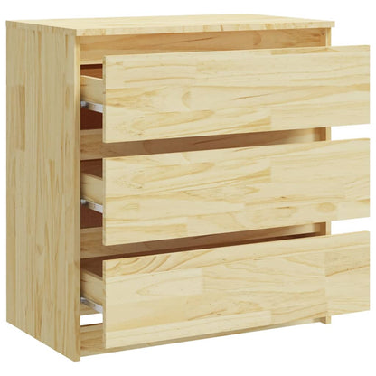 Bedside Cabinets 2 pcs 60x36x64 cm Solid Pinewood