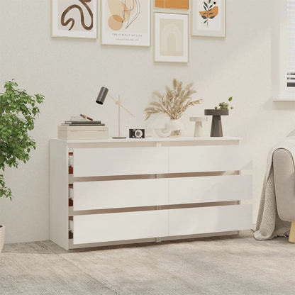 Bedside Cabinets 2 pcs White 60x36x64 cm Solid Pinewood