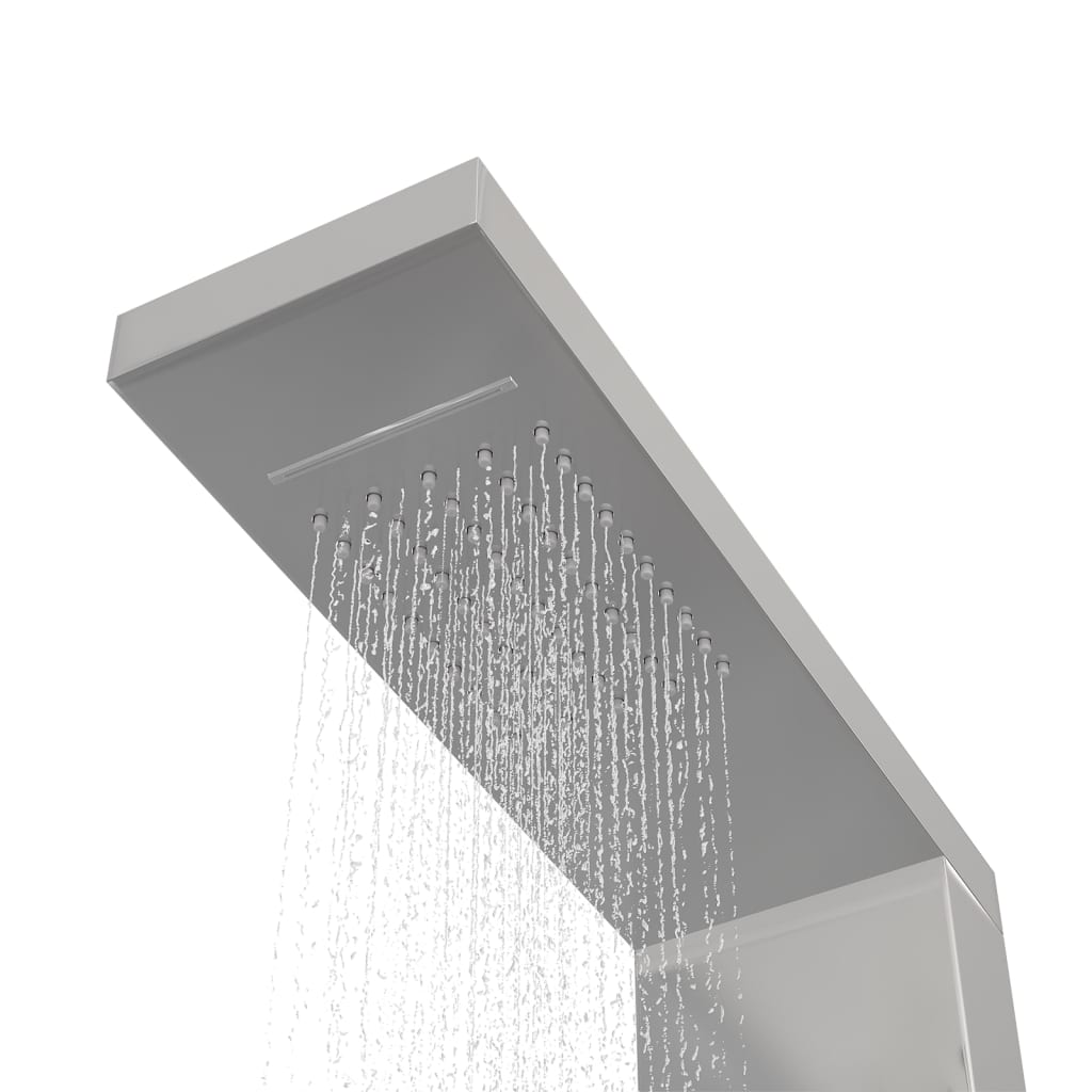 Shower Panel System Stainless Steel Square