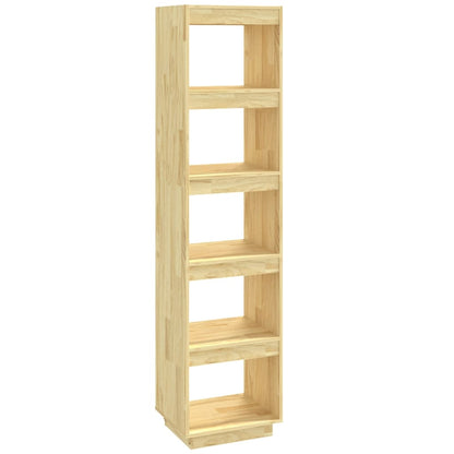 Book Cabinet/Room Divider 40x35x167 cm Solid Pinewood