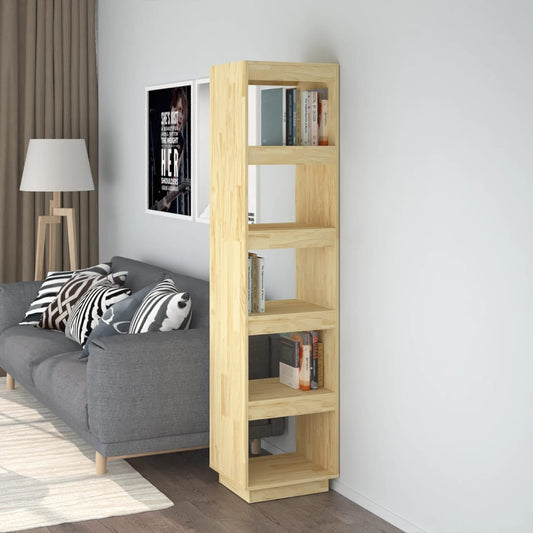 Book Cabinet/Room Divider 40x35x167 cm Solid Pinewood