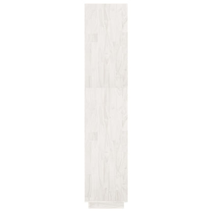 Book Cabinet/Room Divider White 80x35x167 cm Solid Pinewood