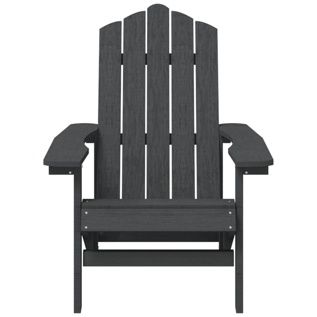 Garden Adirondack Chair HDPE Anthracite