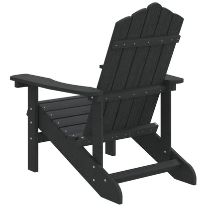 Garden Adirondack Chair HDPE Anthracite