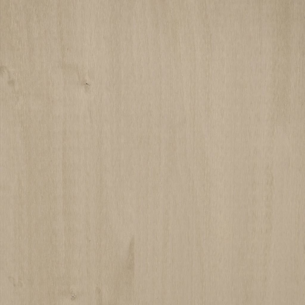 Coffee Table HAMAR Honey Brown 100x55x35 cm Solid Wood Pine