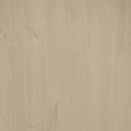 Coffee Table HAMAR Honey Brown 100x55x35 cm Solid Wood Pine