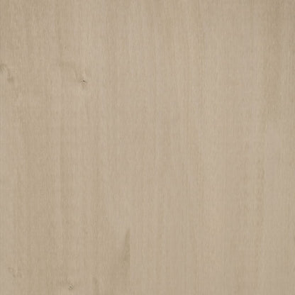 Desk HAMAR Honey Brown 110x40x75 cm Solid Wood Pine