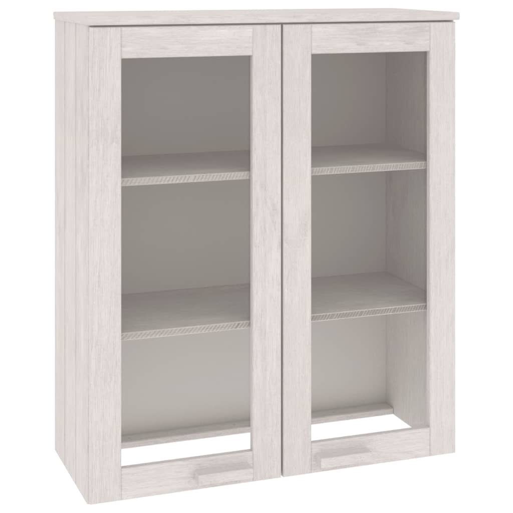 Top for Highboard HAMAR White 85x35x100 cm Solid Wood Pine