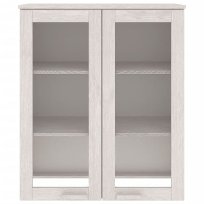 Top for Highboard HAMAR White 85x35x100 cm Solid Wood Pine