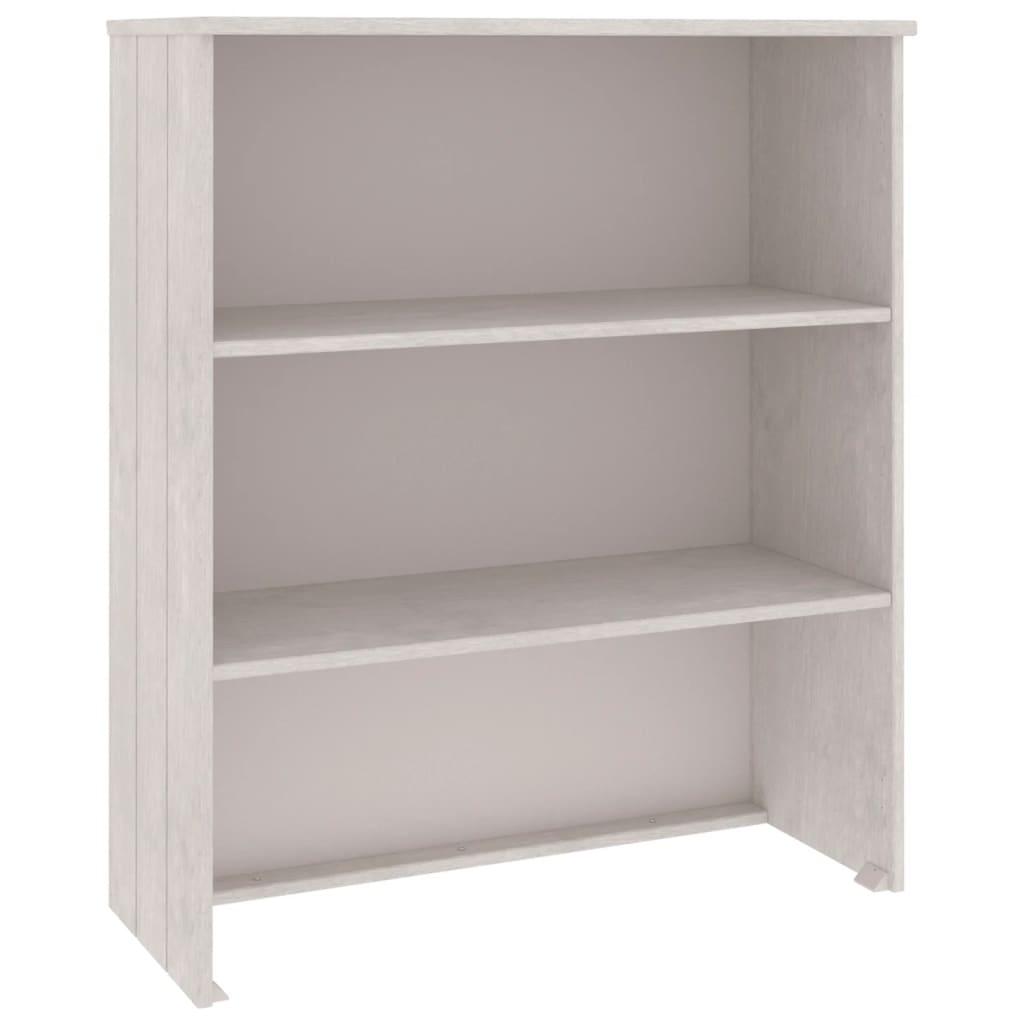 Top for Highboard HAMAR White 85x35x100 cm Solid Wood Pine