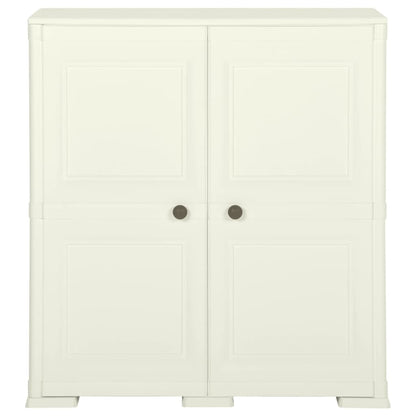 Plastic Cabinet 79x43x85.5 cm Wood Design Vanilla Ice