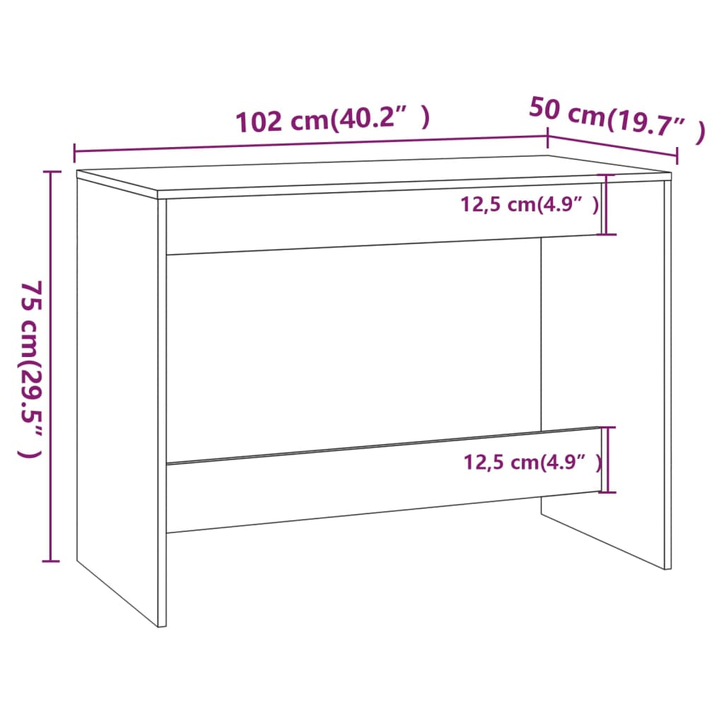 3 Piece Dining Set High Gloss White Engineered Wood