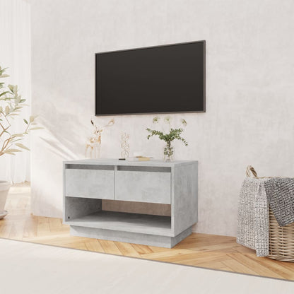 TV Cabinet Concrete Grey 70x41x44 cm Engineered Wood