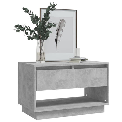 TV Cabinet Concrete Grey 70x41x44 cm Engineered Wood