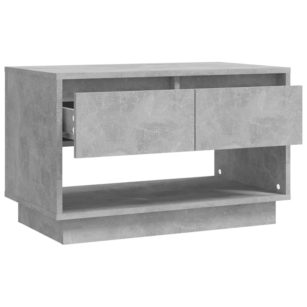 TV Cabinet Concrete Grey 70x41x44 cm Engineered Wood