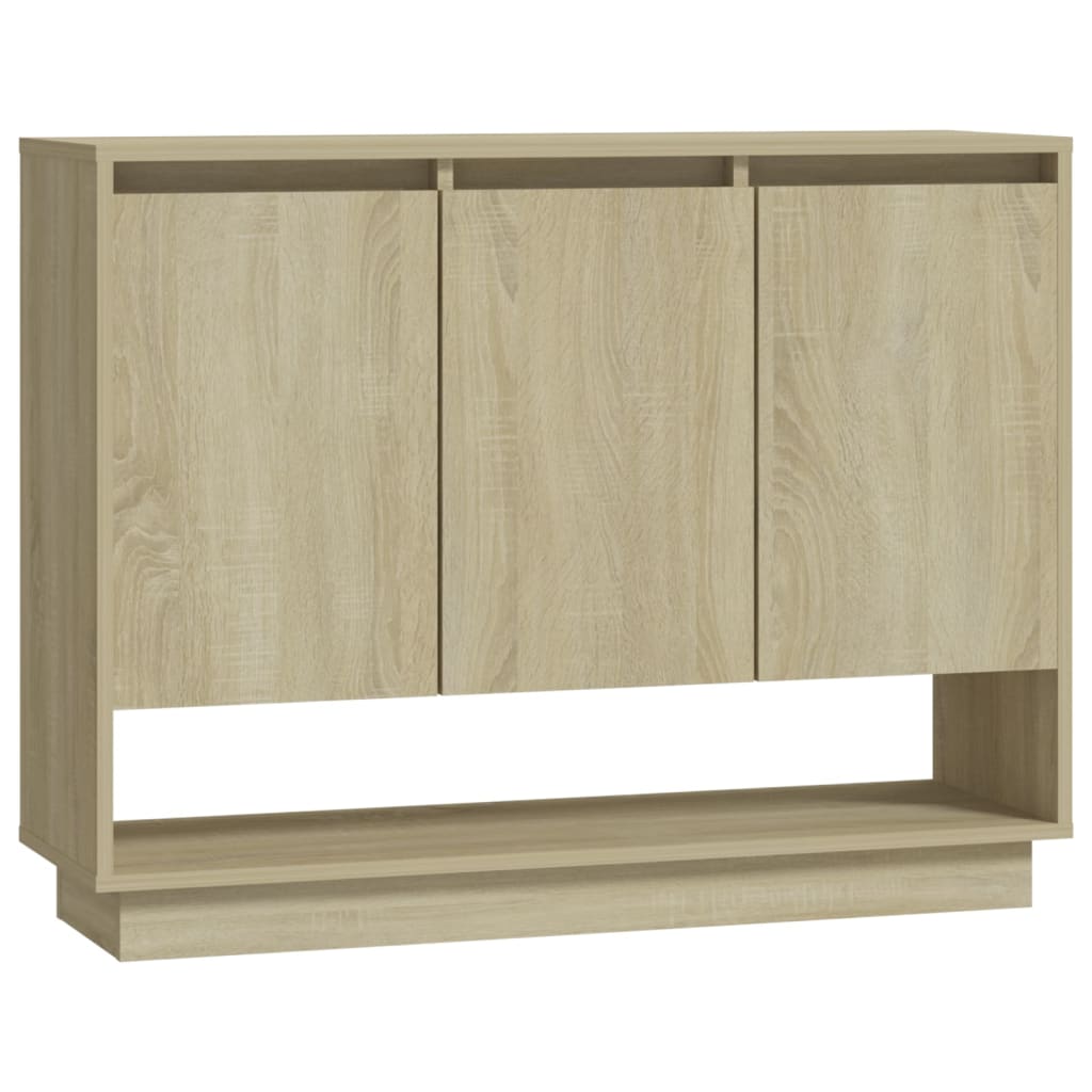 Sideboard Sonoma Oak 97x31x75 cm Engineered Wood