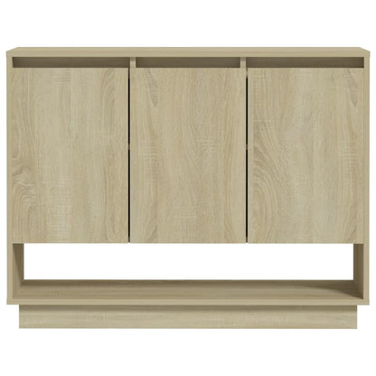 Sideboard Sonoma Oak 97x31x75 cm Engineered Wood