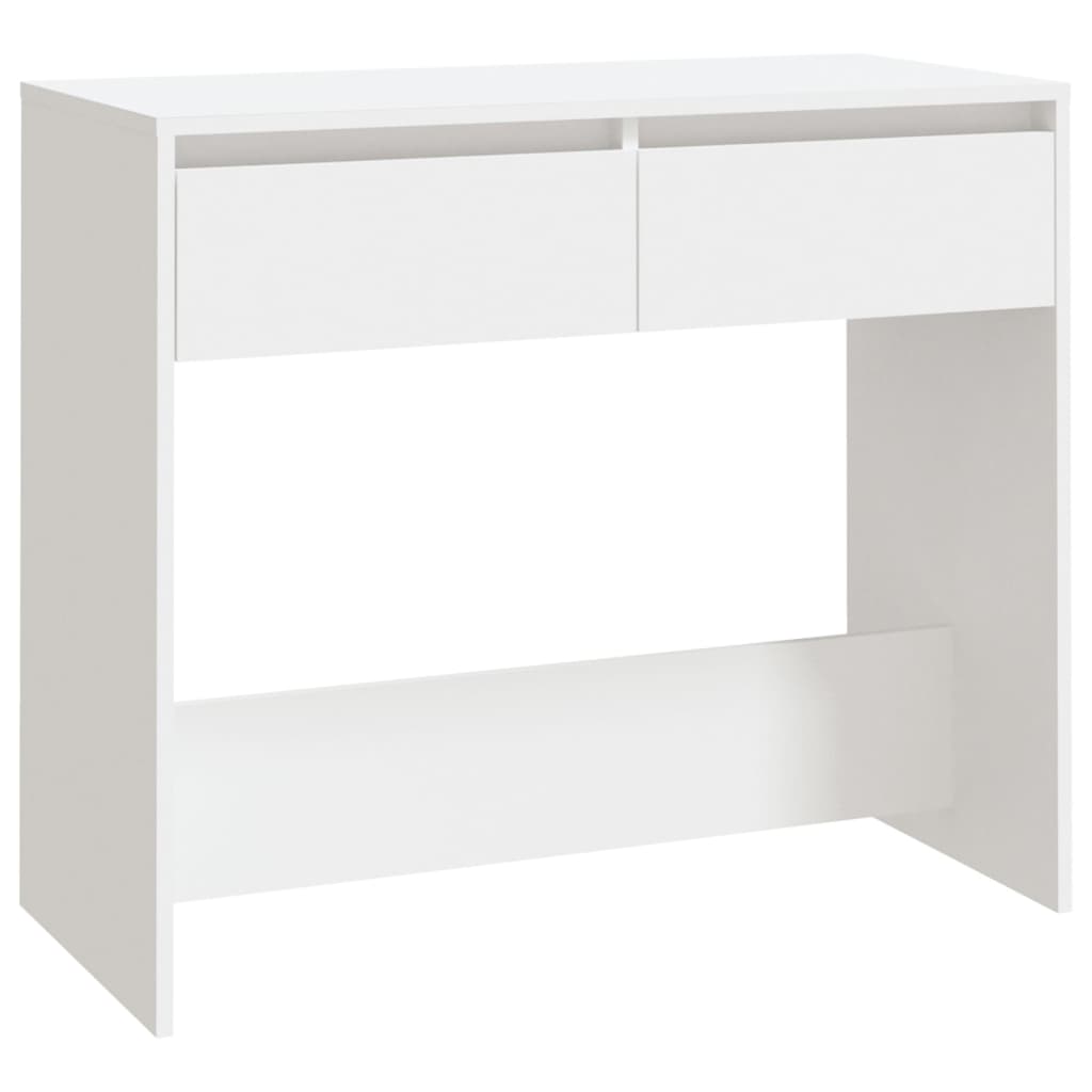 Console Table White 89x41x76.5 cm Steel