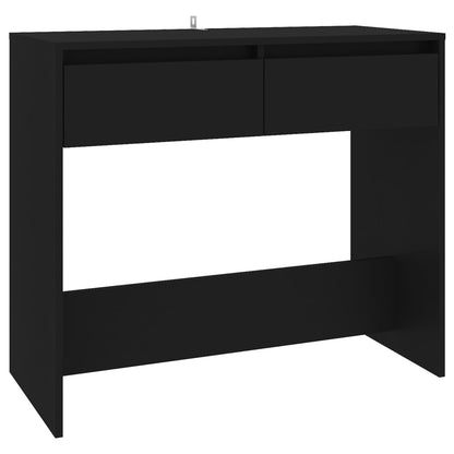 Console Table Black 89x41x76.5 cm Steel