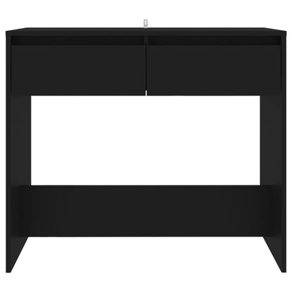 Console Table Black 89x41x76.5 cm Steel