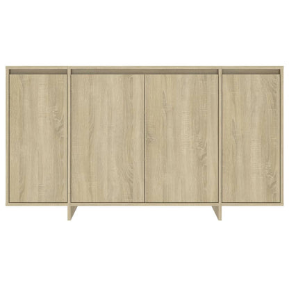 Sideboard Sonoma Oak 135x41x75 cm Engineered Wood